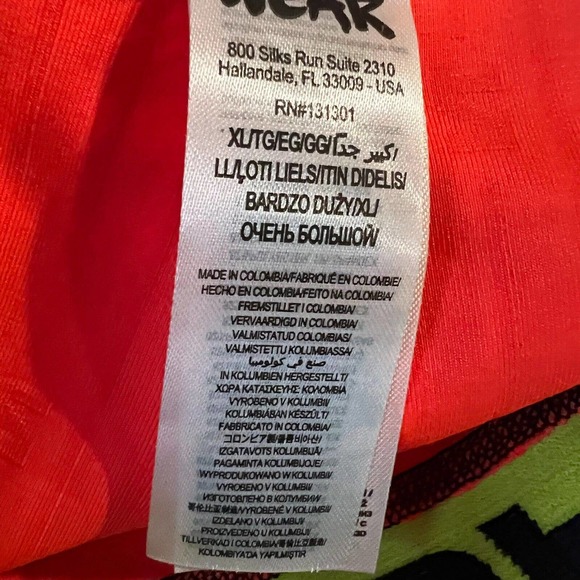 Zumba Fitness Orange Leggings - Picture 9 of 10